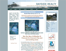 Tablet Screenshot of baysiderealty.net